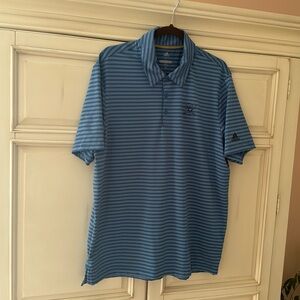 adidas Men’s golf shirt, blue,  Large Excellent condition